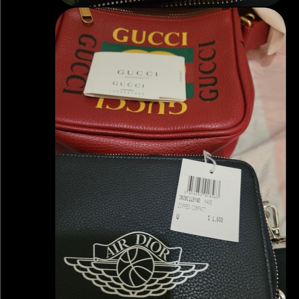 Red cross men’s bag new with tags